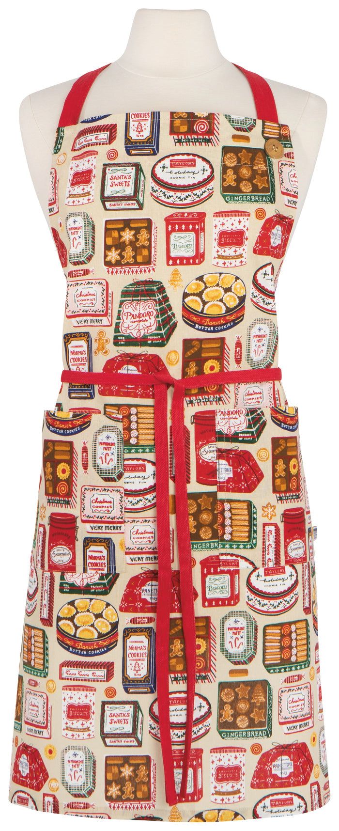 Sugar & Spice Christmas Spruce Apron