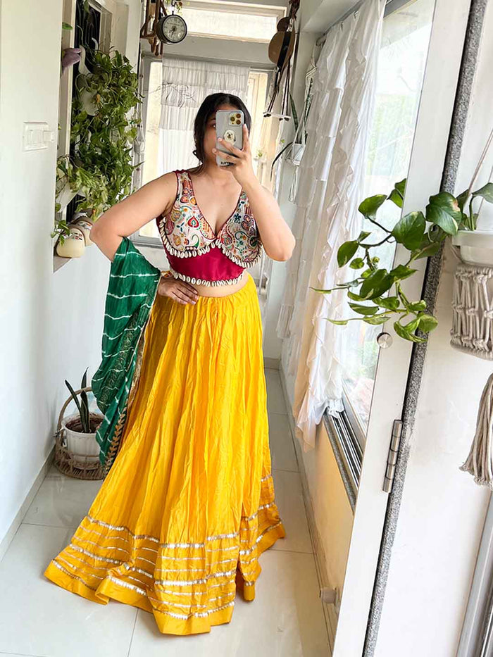 SXV cotton embroidered chaniya choli for festive season (limited edition)