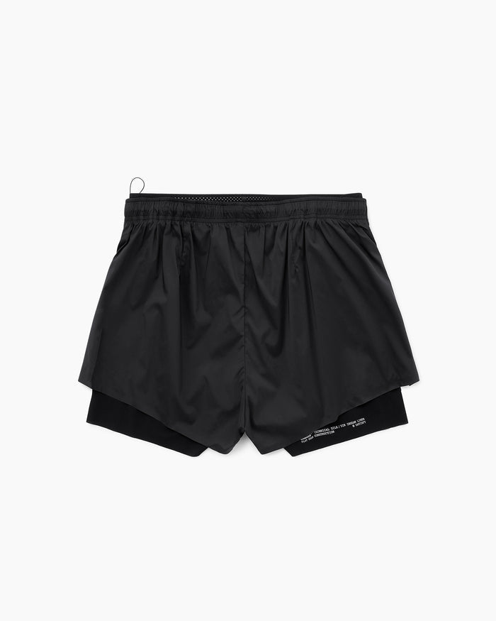 TechSilk™ 3" Shorts W Black