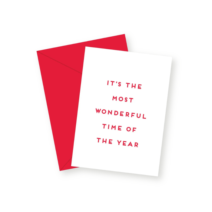 Wonderful Time of the Year Holiday Enclosure Card Set - Becket Hitch