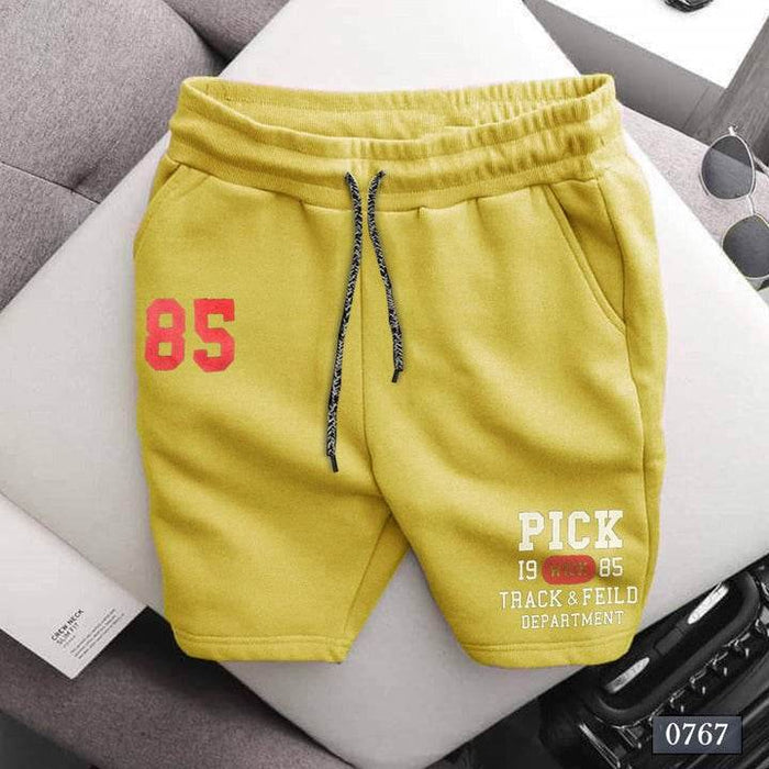 Yellow Casual Shorts for mens - Dubai Offers Today