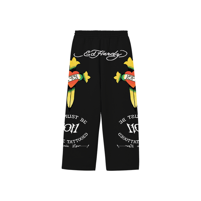 1of1 Ed Hardy "Love Is A Gamble" Sweatpants