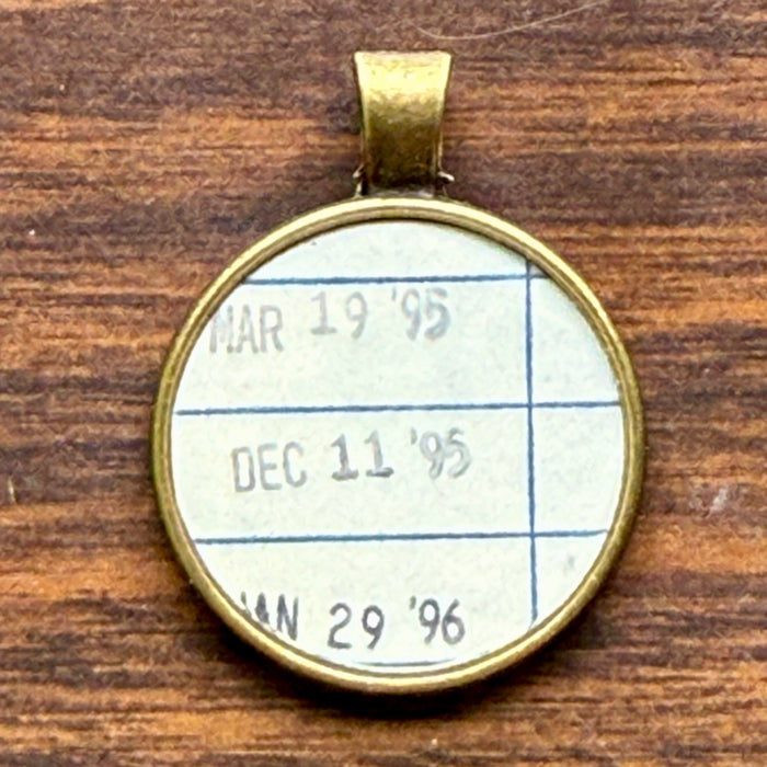 Book Lover Necklace -- March 19 December 11