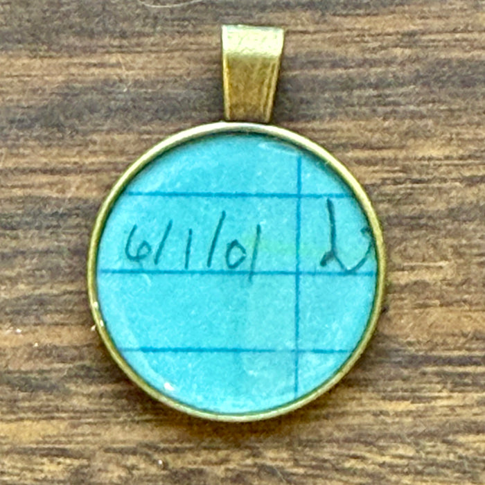 Book Lover Necklace -- June 1