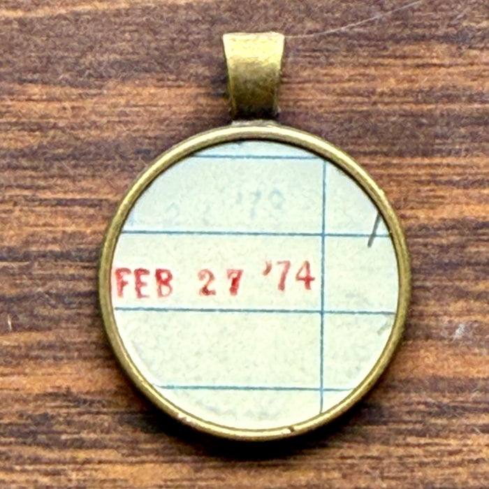 Book Lover Necklace -- February 27