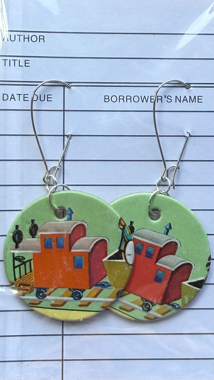 Book Lover Earrings -- 57