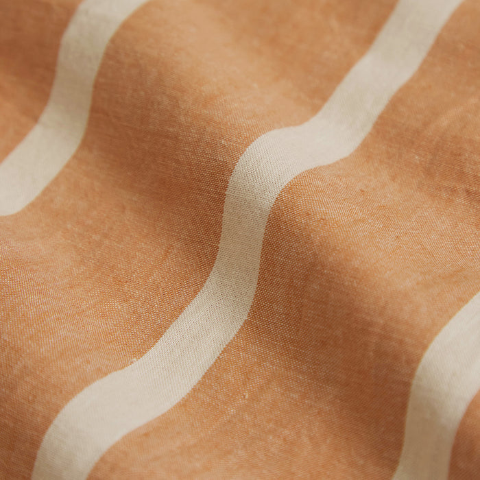 Abrielle Cotton Quilt Cover - Crème Caramel Single