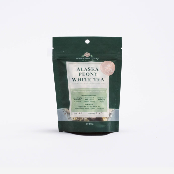 Alaska Peony White Tea- 1oz