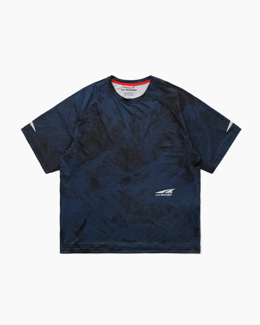 ALTRA × and Wander Graphic SS T Navy