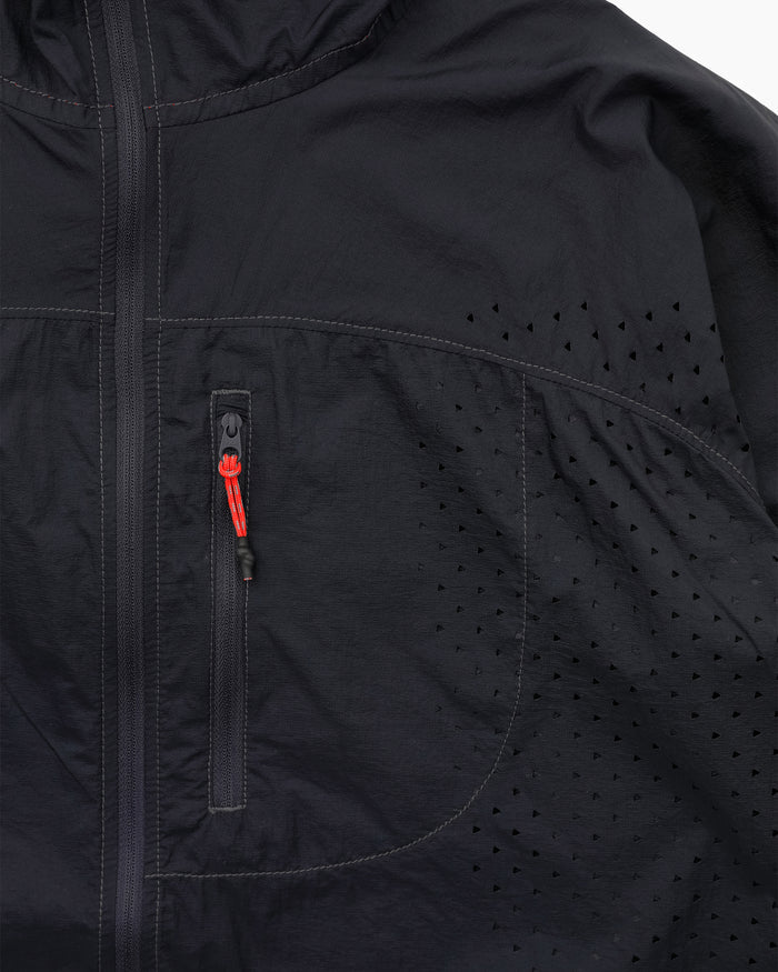 ALTRA × and Wander Ventilation Wind Jacket Navy