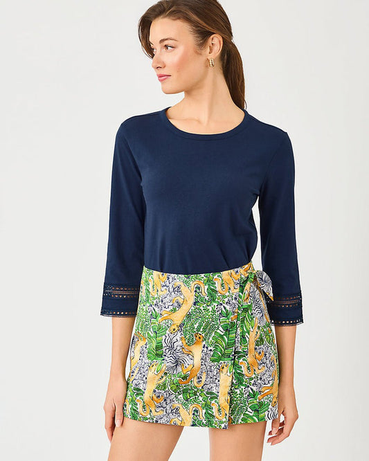 Lilly Pulitzer - Alysia Mini Skort - Multi Lil Palm Prowl