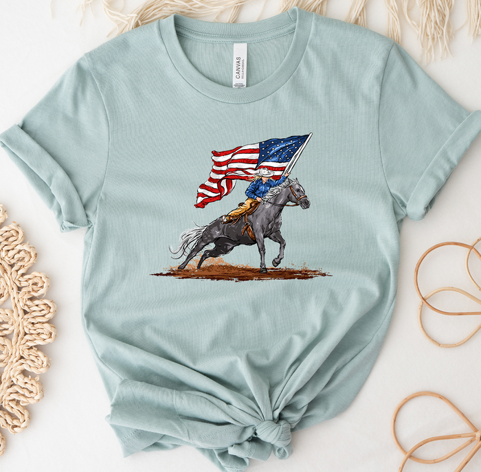 American Cowgirl-Horse- Bella Canvas T-Shirt