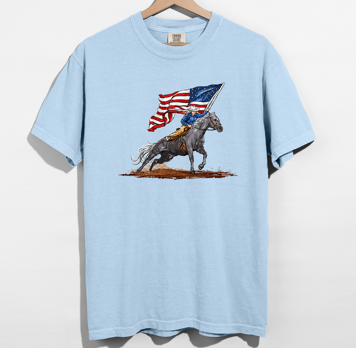 American Cowgirl-Horse– Comfort Colors T-Shirt