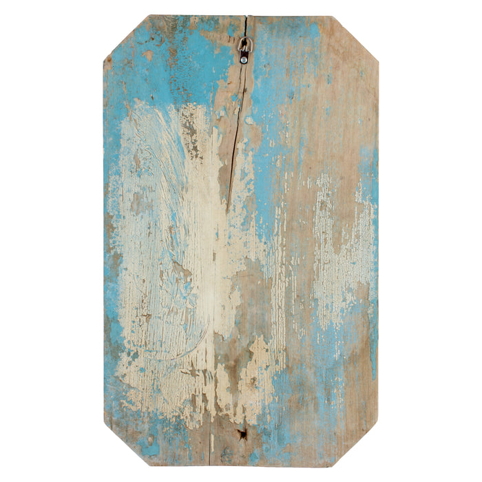 Antique French Painted Wood Sign