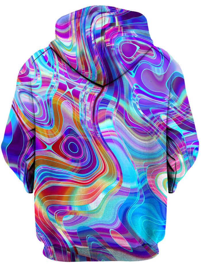 Aqua Realm Unisex Zip-Up Hoodie Art Designs Works Epic Hoodie