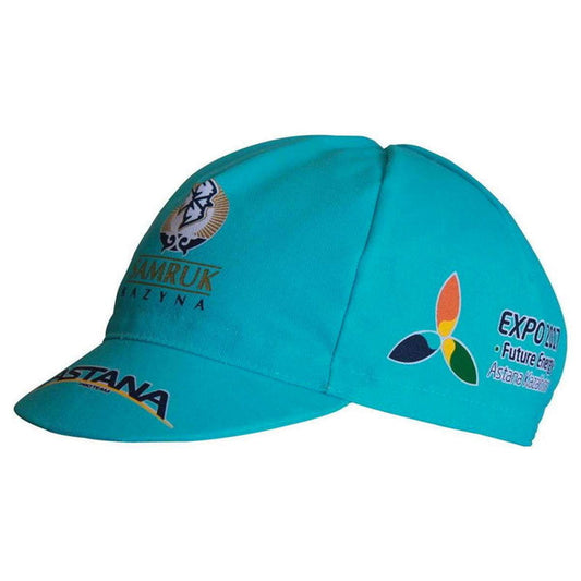 Astana Pro Cap - 2017 BLUE by Giordana Cycling, BLUE, Made in Italy