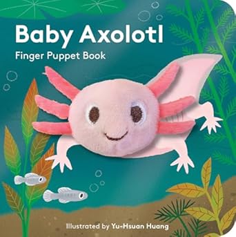 Baby Axolotl: Finger Puppet Book - Findlay Rowe Designs