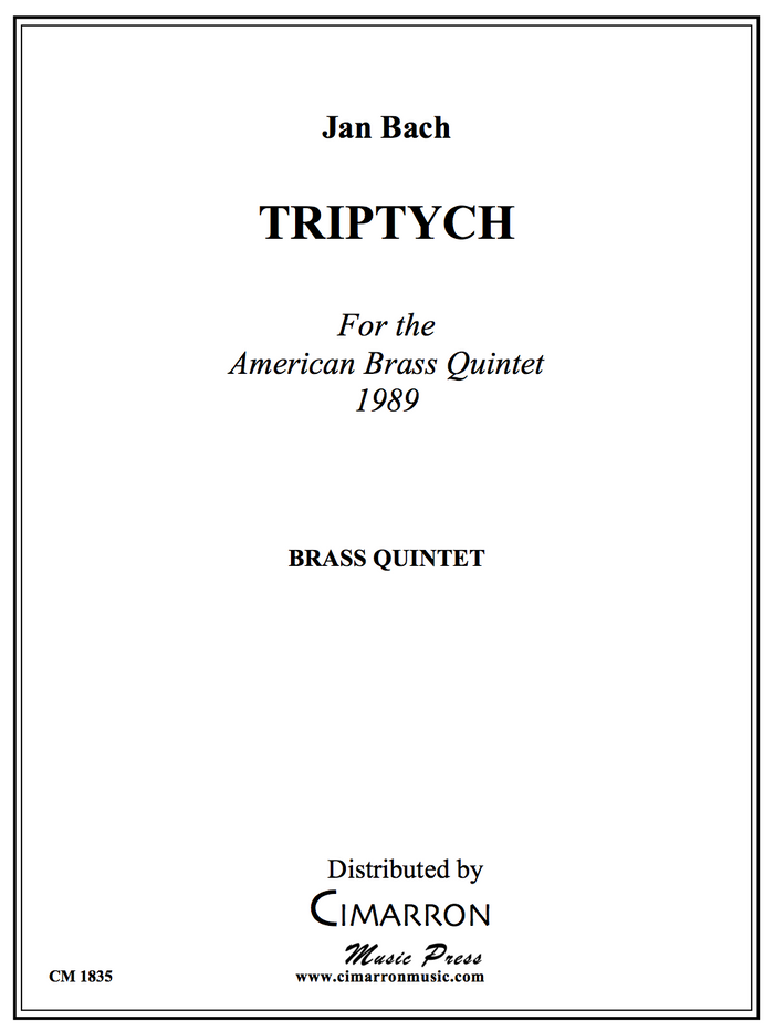 Bach - Triptych - Brass Quintet