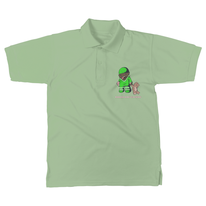 Banana baby boys Classic Adult Polo Shirt