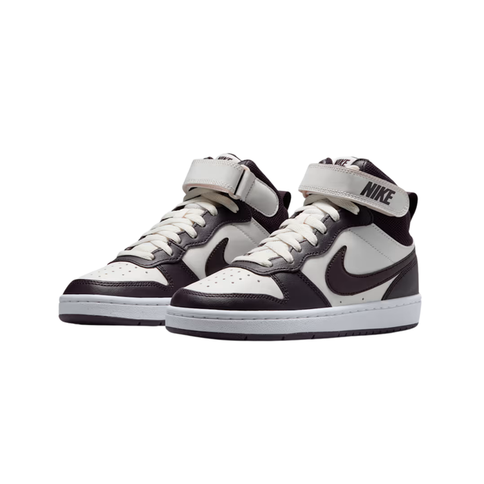 Nike Big Kids’ Court Borough Mid 2 Shoes – CD7782-126