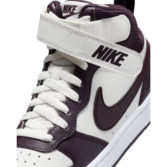 Nike Big Kids’ Court Borough Mid 2 Shoes – CD7782-126