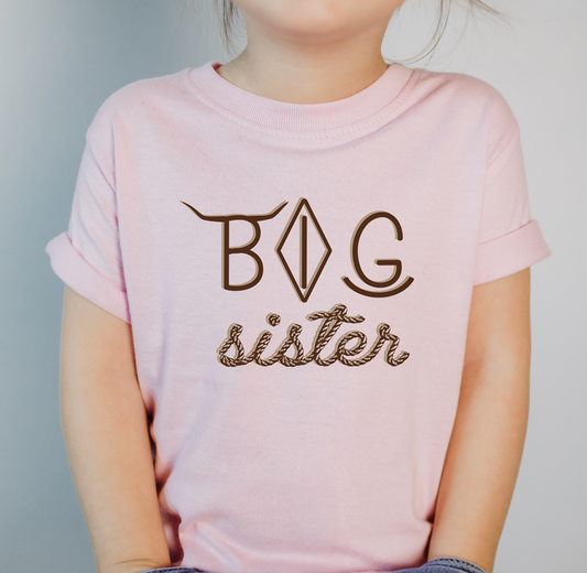 Big Sister Branded– Infant/Toddler/Youth