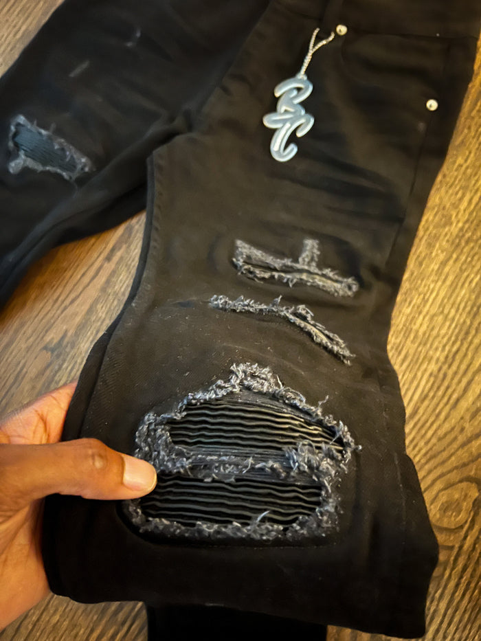 Billion$ Black Denim Jeans