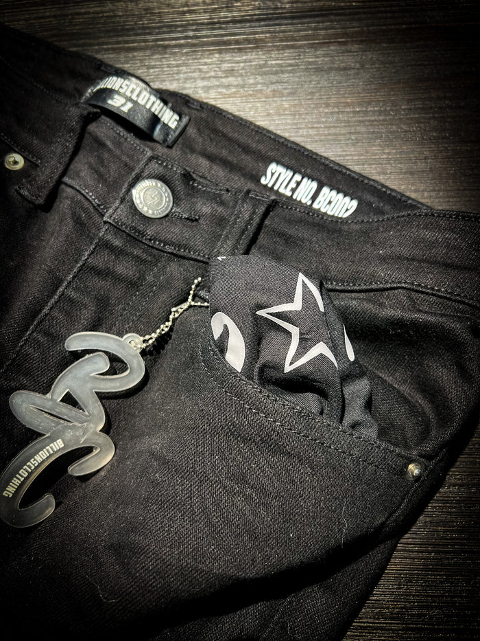 Billion$ Black Denim Jeans