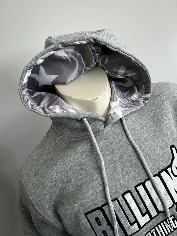 Billion$ Grey Pullover Hoodie