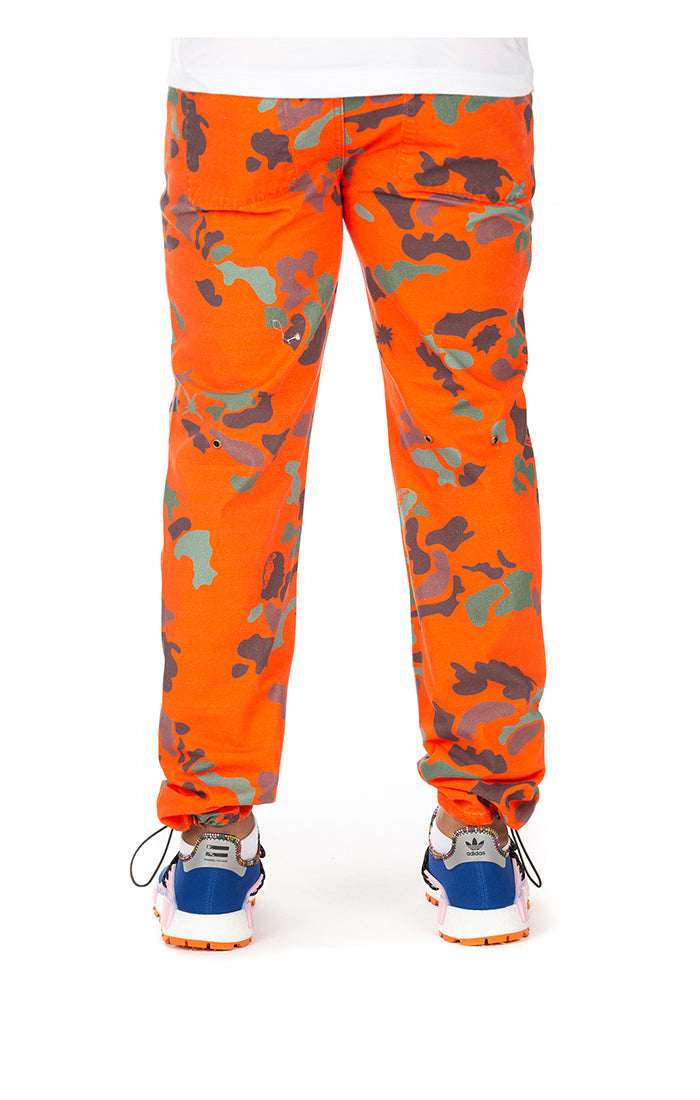 Billionaire Boys Club bb camper pant - red orange