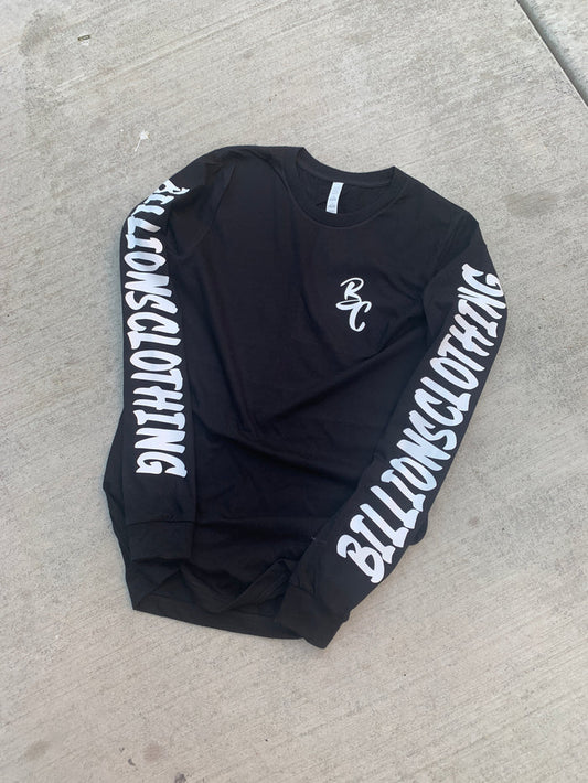 Billionsclothing long sleeve (black/white)