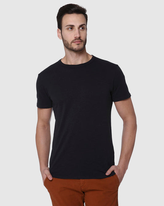 Black Crew Neck T-Shirt