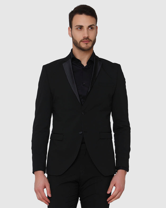 Black Double Button Tux
