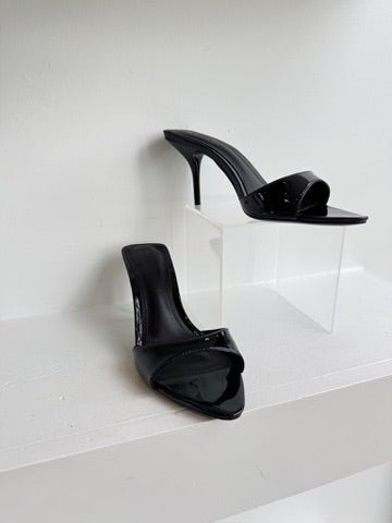 Black Elodie Sandal - Amor Lafayette