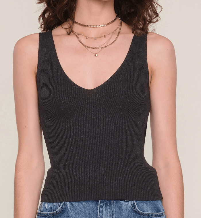 Black Indra Top - Amor Lafayette