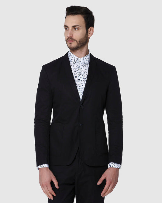 Black Slim Fit Blazer