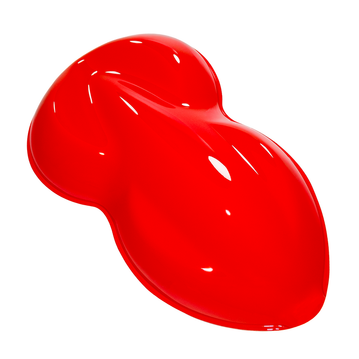 Blue Blood Red Basecoat Clearcoat Quart Complete Paint Kit