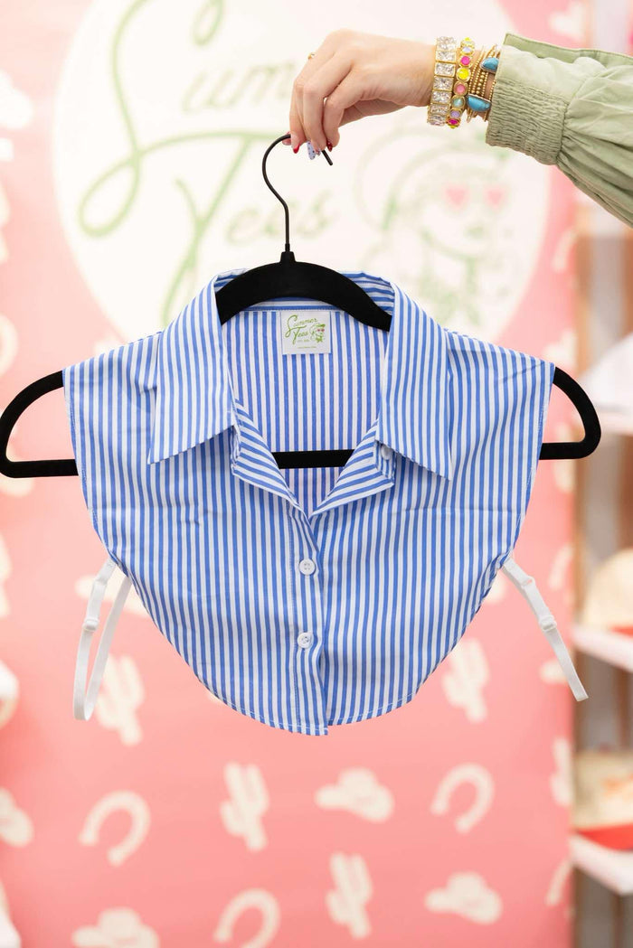 Blue Stripe Collar