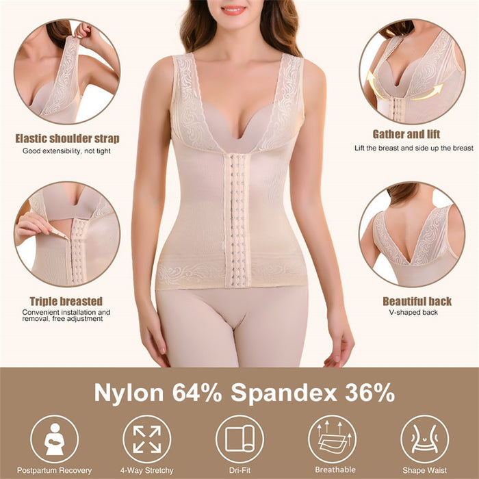 Body Lace Waist Trainer Shapewear Tummy Control Corset Belt