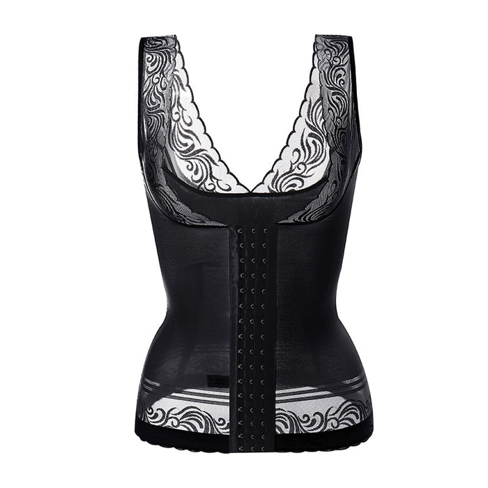 Body Lace Waist Trainer Shapewear Tummy Control Corset Belt