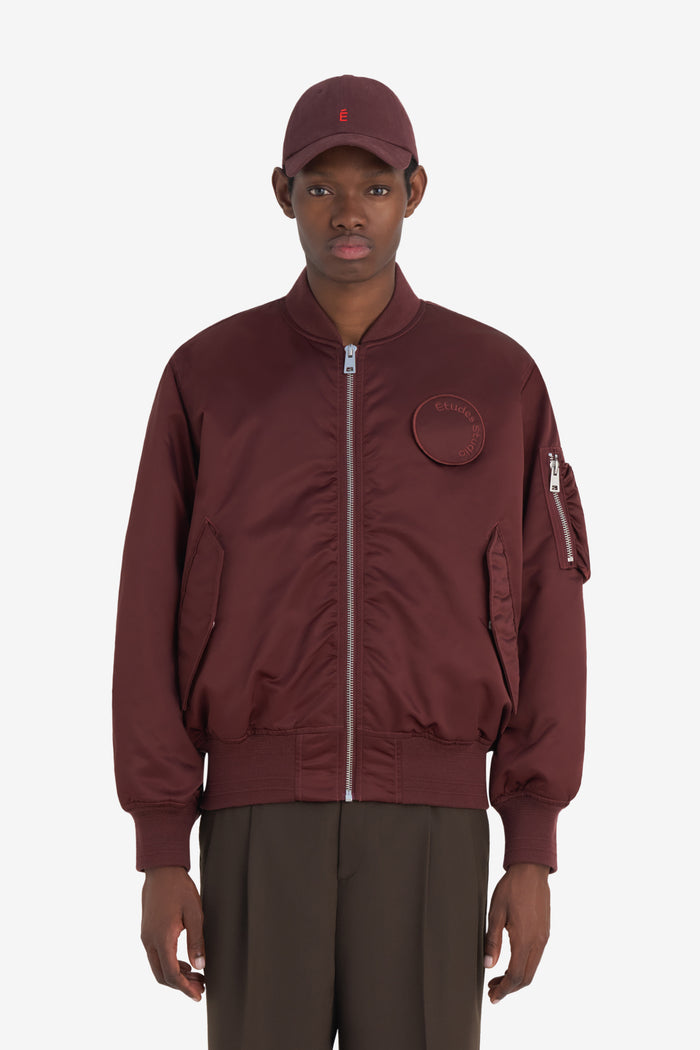 BOMBER JACKET 42 / DK RED