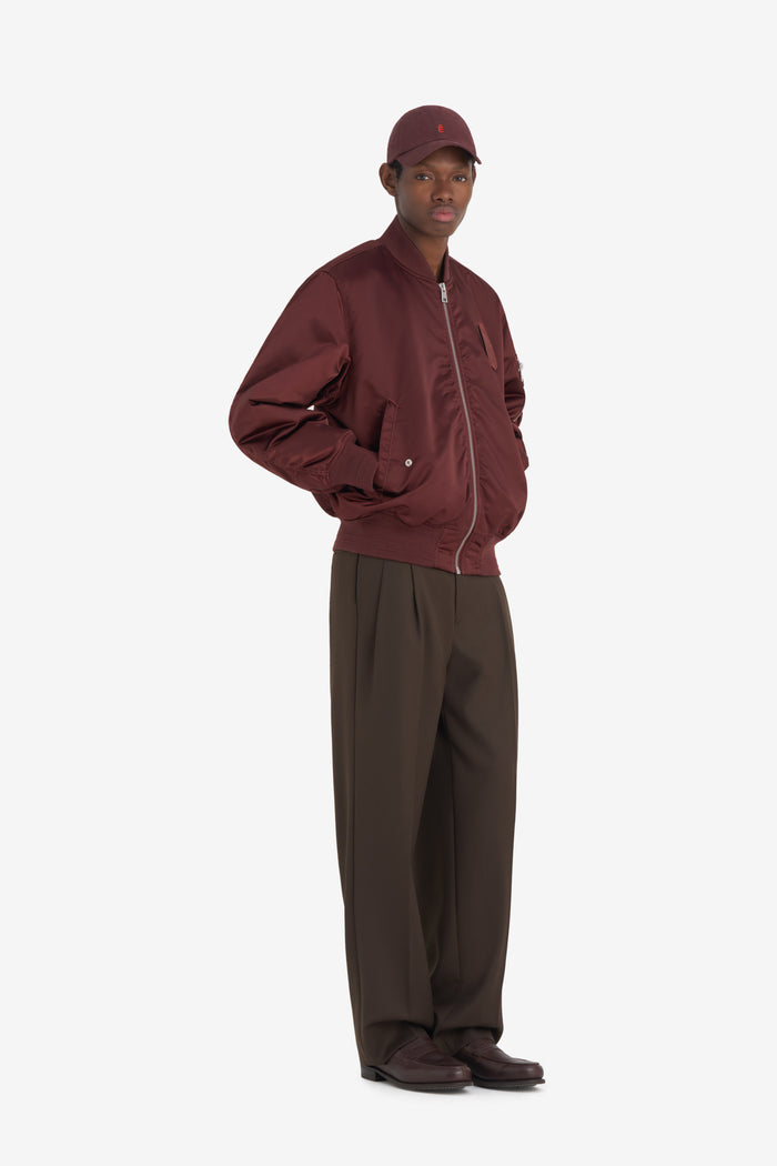BOMBER JACKET 42 / DK RED