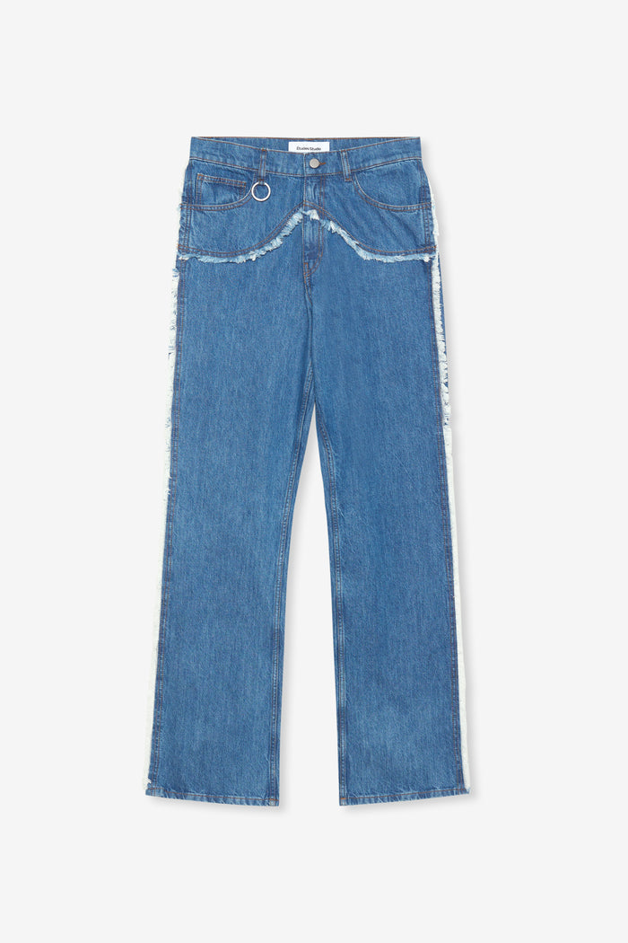 BOOTCUT JEANS 42 / BLUE