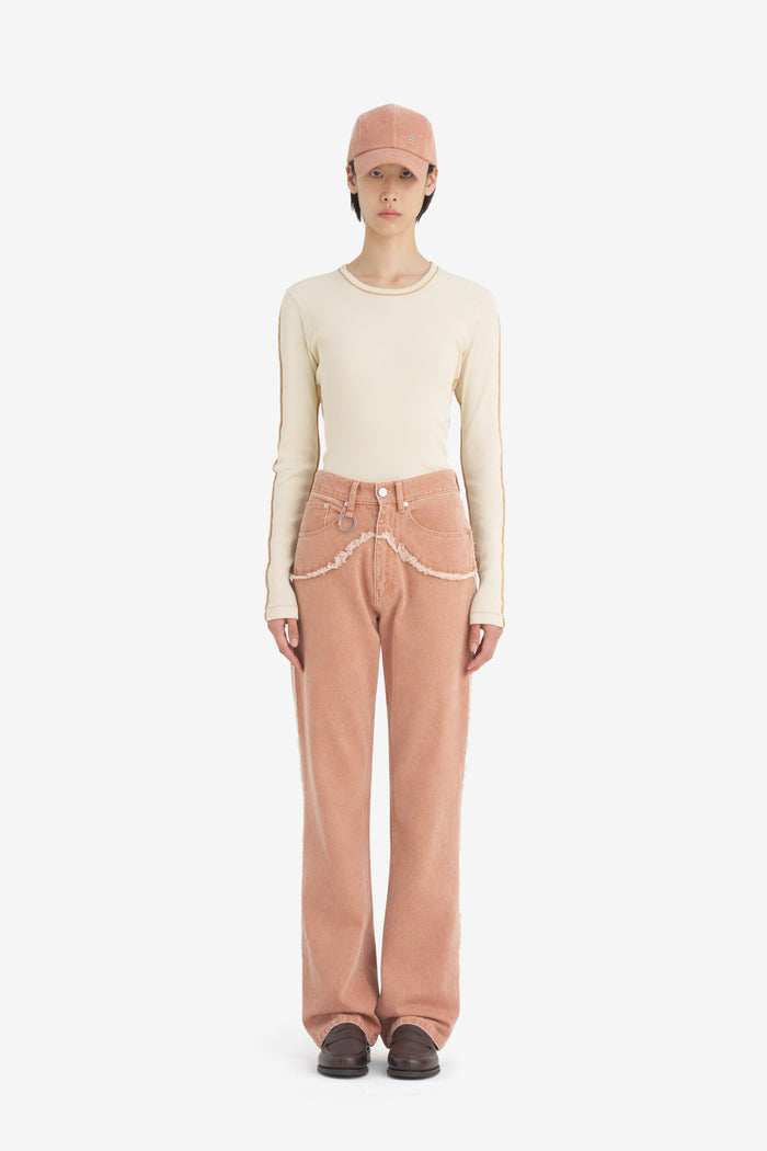 BOOTCUT JEANS 42 / APRICOT