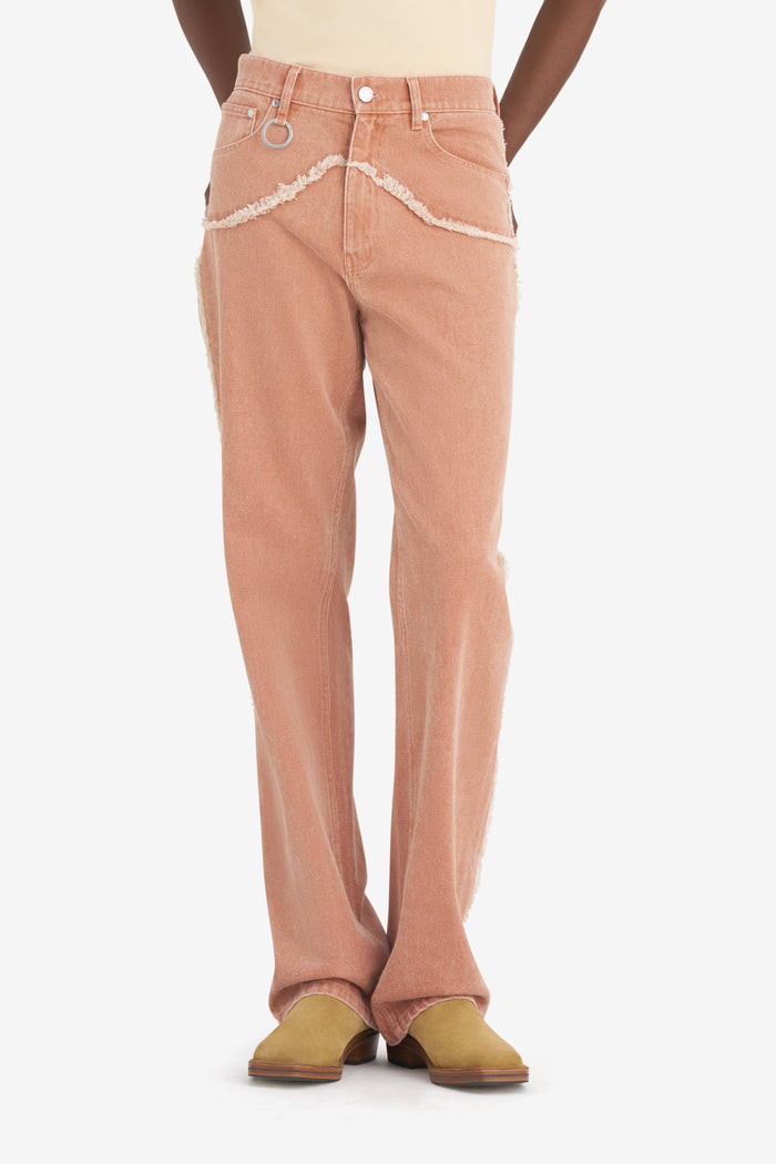 BOOTCUT JEANS 42 / APRICOT