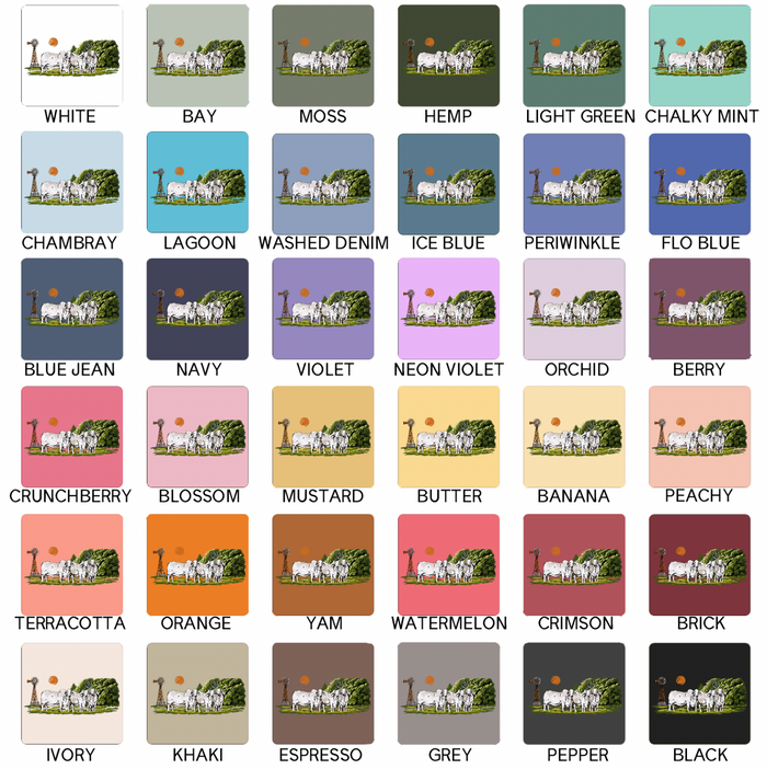 Brahman On Bermuda– Comfort Colors T-Shirt