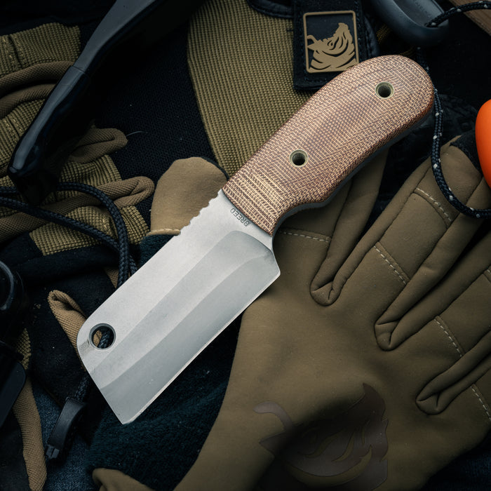 Kim Breed Cleaver fixed blade — full knife — Empire Outfitters