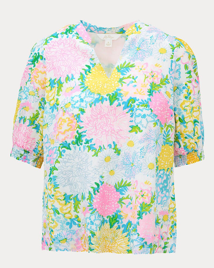 Lilly Pulitzer - Brinelle Top - Multi Lilly Garden