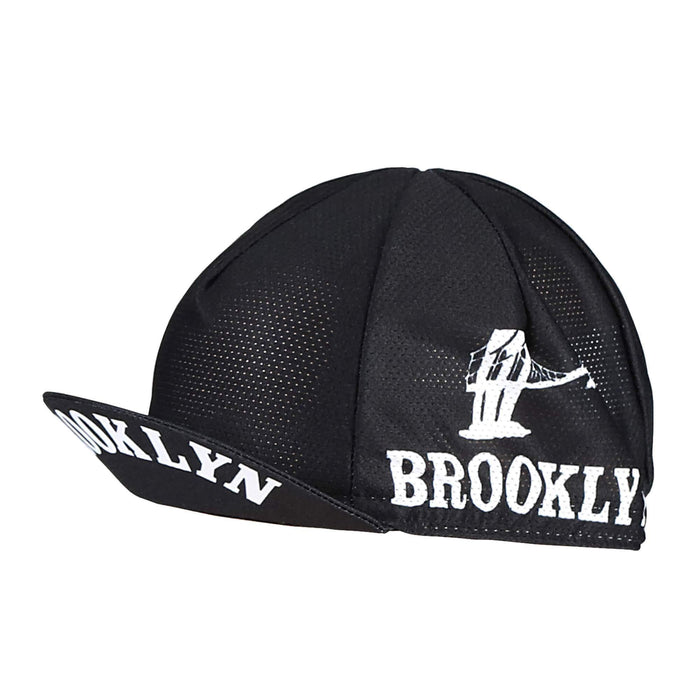 BROOKLYN BLACK MESH CYCLING CAP BLACK by Giordana Cycling, , Made in Italy