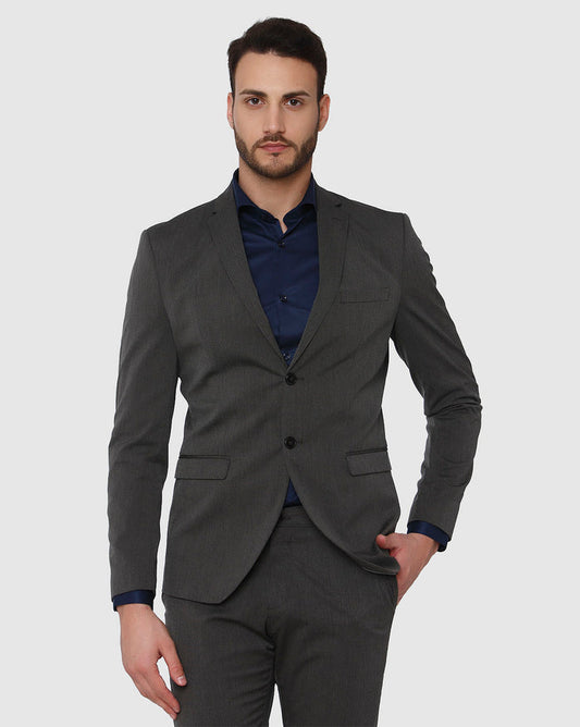 Brown Double Button Blazer